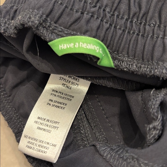 Healing Hands HH Works Renee Jogger Pants Scrubs Suze XS - Picture 9 of 10